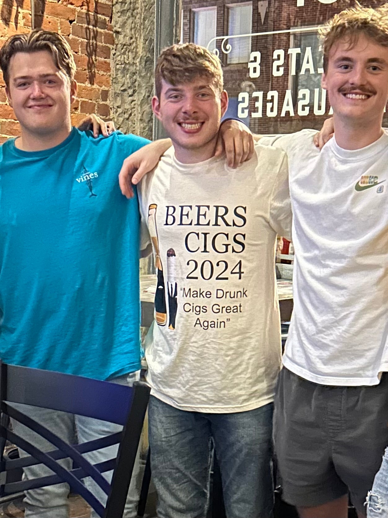 Beer Cigs 2024 Shirt "Make Drunk Cigs Great Again"